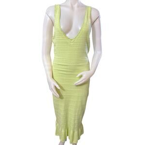 Amanda Uprichard Lainey SunDress Green Size L